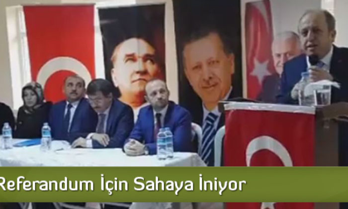 AK Parti Referandum İçin Sahaya İniyor
