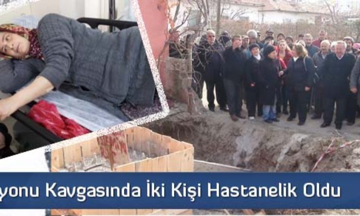 Baz İstasyonu Kavgasında İki Kişi Hastanelik Oldu