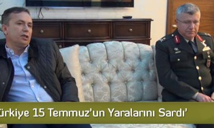 ‘Türkiye 15 Temmuz’un Yaralarını Sardı’