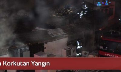 Çorum’da Korkutan Yangın