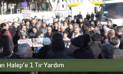 Çorum’dan Halep’e 1 Tır Yardım