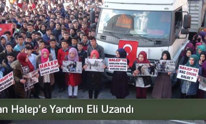 Çorum’dan Halep’e Yardım Eli Uzandı