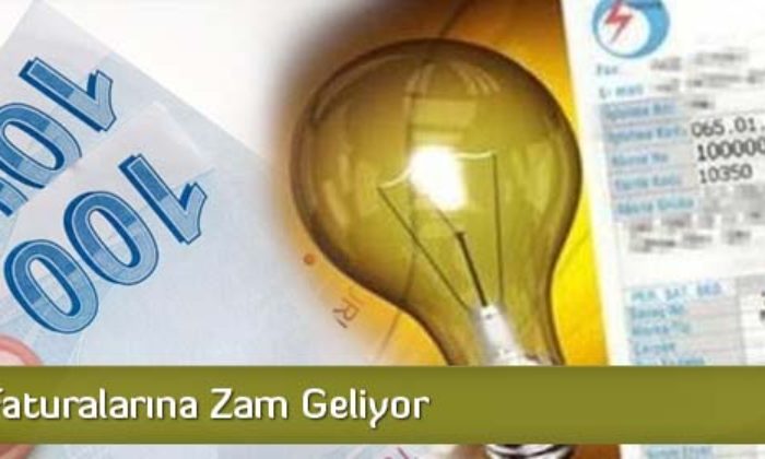 Elektrik Faturalarına Zam Geliyor