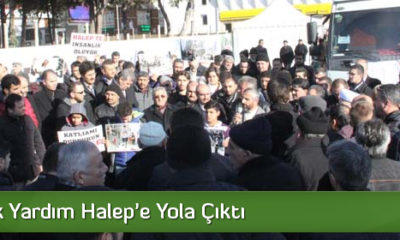 İnsani Değerler Platformu’ndan Halep’e Yardım