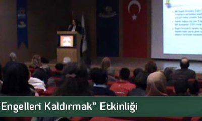 HİTÜ’de “Engelleri Kaldırmak” Etkinliği