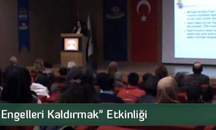 HİTÜ’de “Engelleri Kaldırmak” Etkinliği