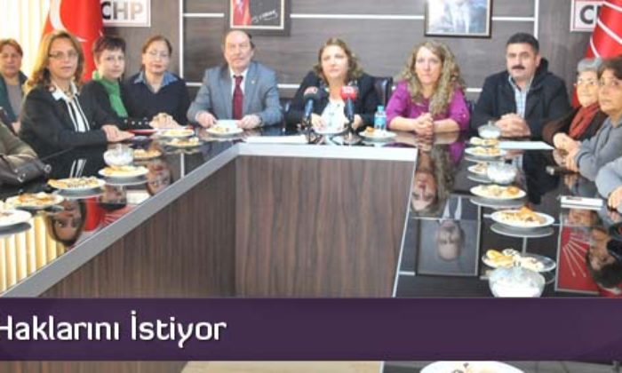 Kadınlar Haklarını İstiyor