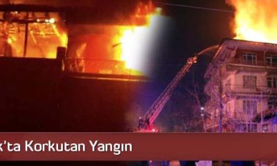 Osmancık’ta Korkutan Yangın