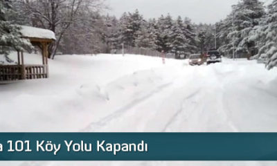 Çorum’da 101 Köy Yolu Kapandı