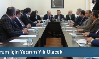 ‘2017 Çorum İçin Yatırım Yılı Olacak’