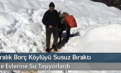 44 Bin Liralık Borç Köylüyü Susuz Bıraktı