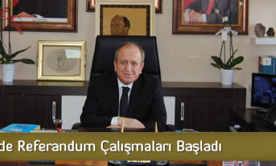 AK Parti’de Referandum Çalışmaları Başladı