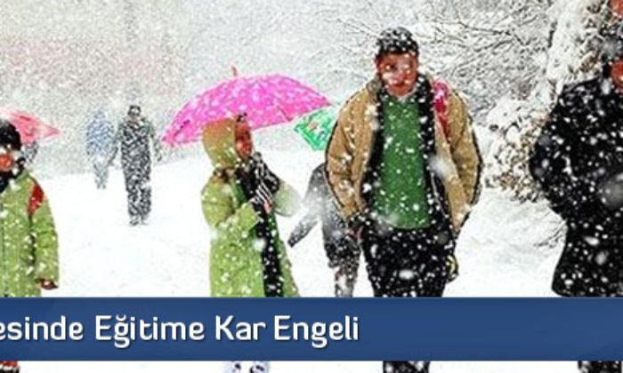 Bayat’ta Eğitime Kar Engeli