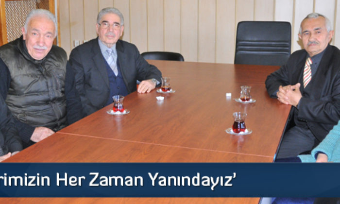 Emekliler Derneği’nden Arslan’a Ziyaret