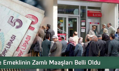 Memur ve Emeklinin Maaş Zamları Belli Oldu