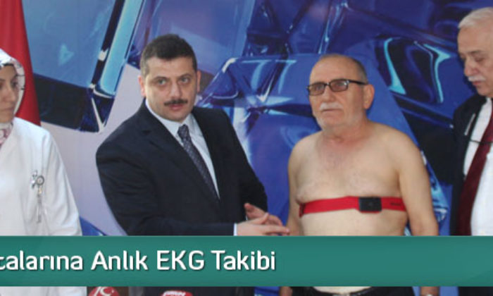 Kalp Hastalarına Anlık EKG Takibi