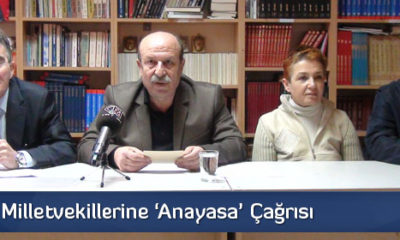 Milletvekillerine ‘Anayasa’ Çağrısı