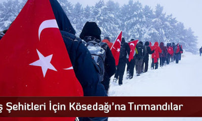 Sarıkamış Şehitleri İçin Kösedağı’na Tırmandılar
