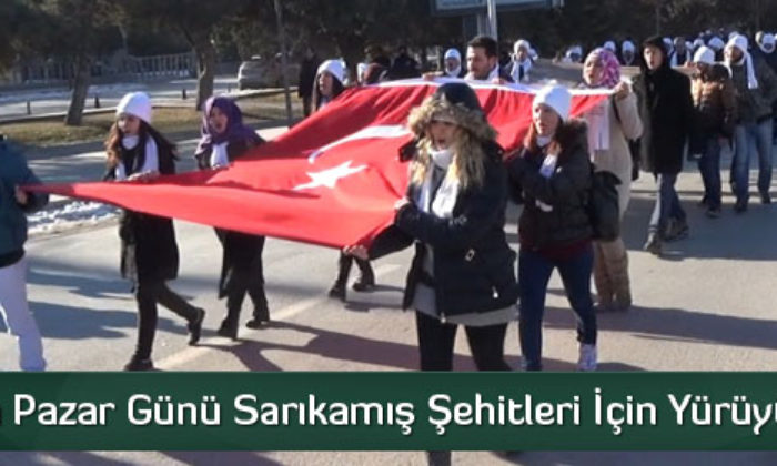 Sarıkamış Şehitleri Anılacak