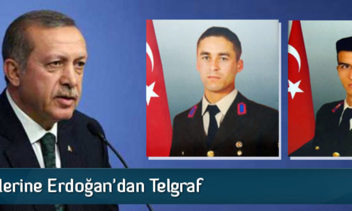 Şehit Ailelerine Erdoğan’dan Telgraf