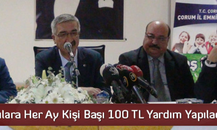 Sığınmacılara Her Ay Kişi Başı 100 TL Yardım Yapılacak
