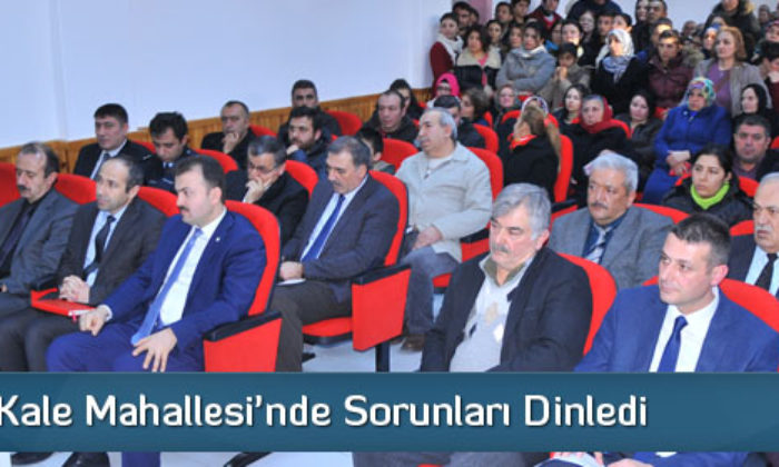 Vali Kılıç Kale Mahallesinin Sorunlarını Dinledi
