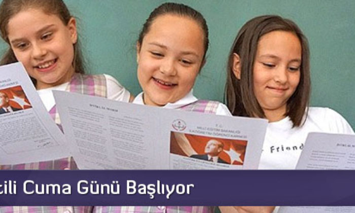 Yarıyıl Tatili Cuma Günü Başlıyor