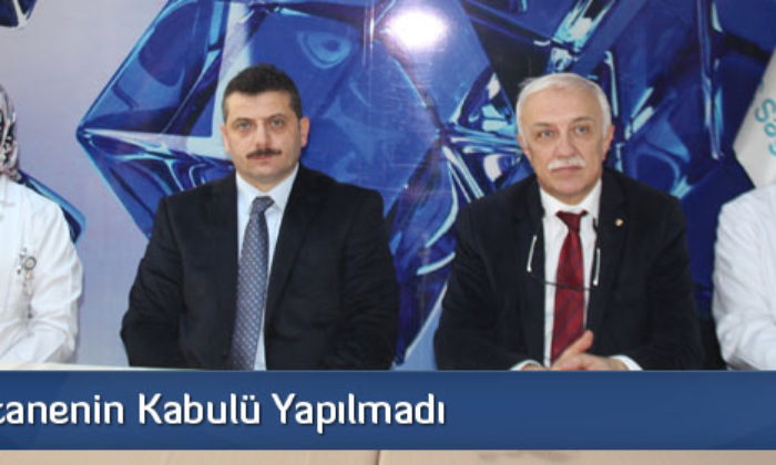 Yeni Hastanenin Kabulü Yapılmadı