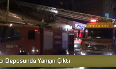 Çorum’da Depo Yangını Korkuttu