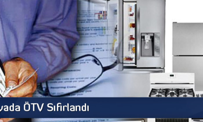 Beyaz Eşyada ÖTV Sıfırlandı