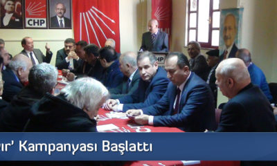 CHP ‘Hayır’ Kampanyası Başlattı
