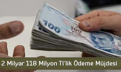 Çiftçilere 2 Milyar 118 Milyon Tl’lik Ödeme
