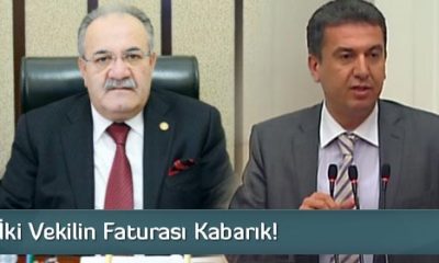 Çorumlu İki Vekilin Faturası Kabarık