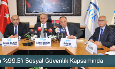 Çorum’un Yüzde 99.5’i Sosyal Güvenlik Kapsamında