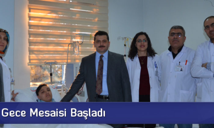 Diyalizde Akşam Mesaisi Başladı