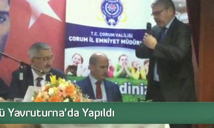 Halk Günü Yavruturna’da Yapıldı