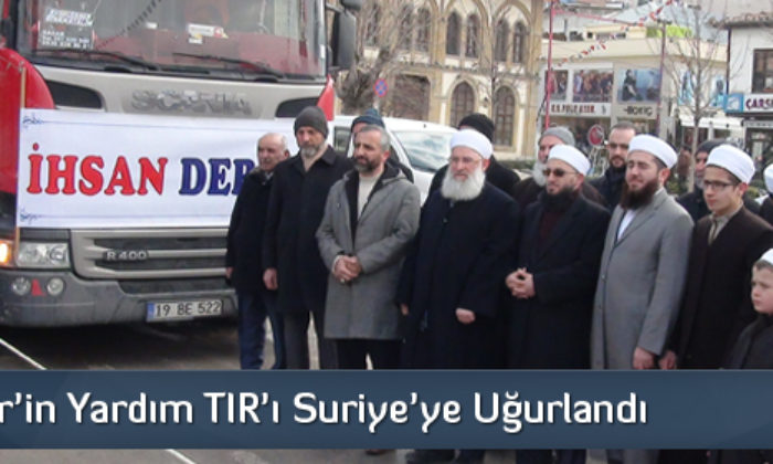 İhsan-Der’den Suriye’ye Yardım