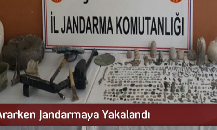 Jandarmadan Tarihi Eser Operasyonu