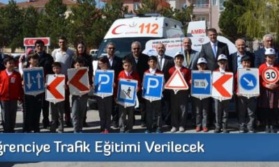 33 Bin Öğrenciye Trafik Eğitimi Verilecek