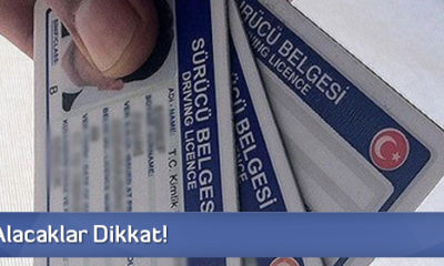 Ehliyet Alacaklar Dikkat!