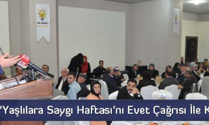 ‘Büyüklerimize Hürmet, Kararımız Evet’