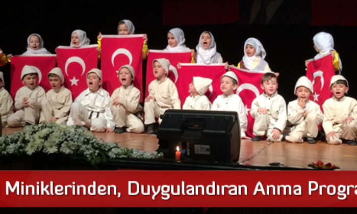 Anaokulu Minikleri Şehitleri Andı