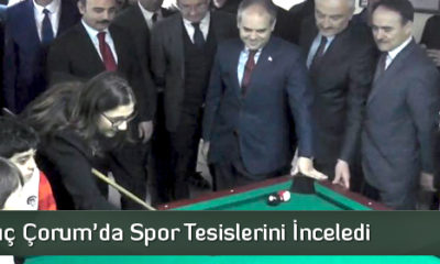 Bakan Kılıç Spor Tesislerini İnceledi