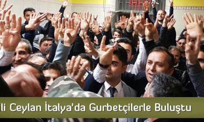 Ceylan İtalya’da Gurbetçilerle Buluştu