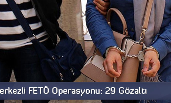 Çorum Merkezli FETÖ Operasyonu