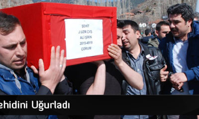 Çorum Şehidini Uğurladı