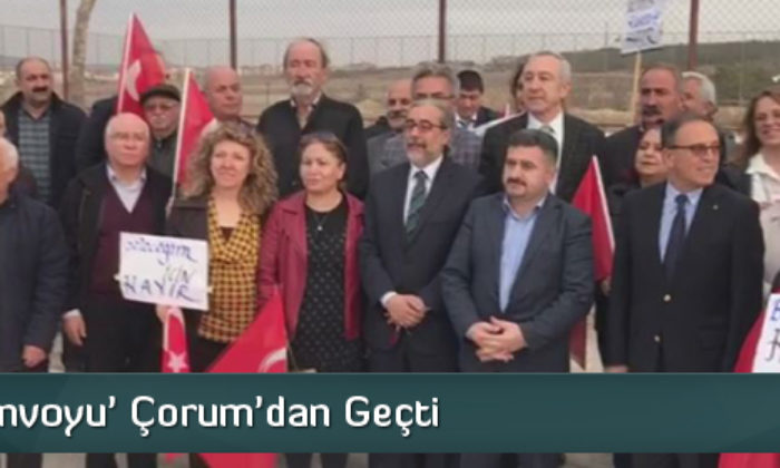 Hayır Konvoyu Çorum’dan Geçti