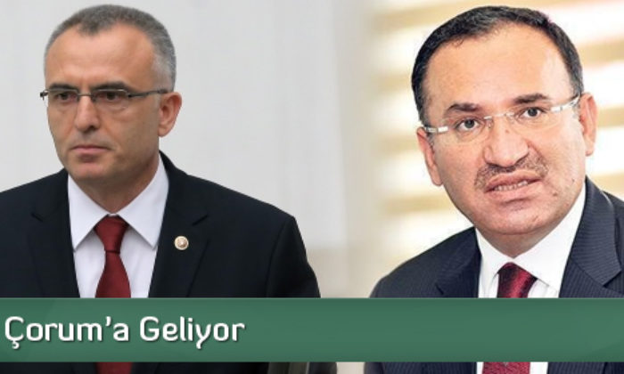 İki Bakan Çorum’a Geliyor