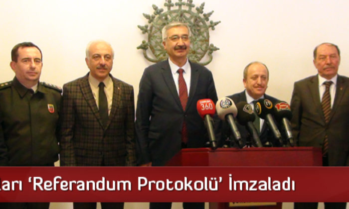 İl Başkanları ‘Referandum Protokolü’ İmzaladı