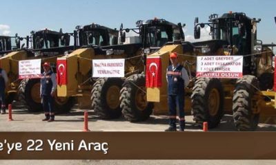 Özel İdare’ye 22 Yeni Araç